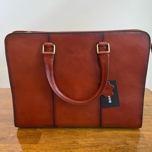 BANUCE Italian Genuine Leather Women’s Work Bag